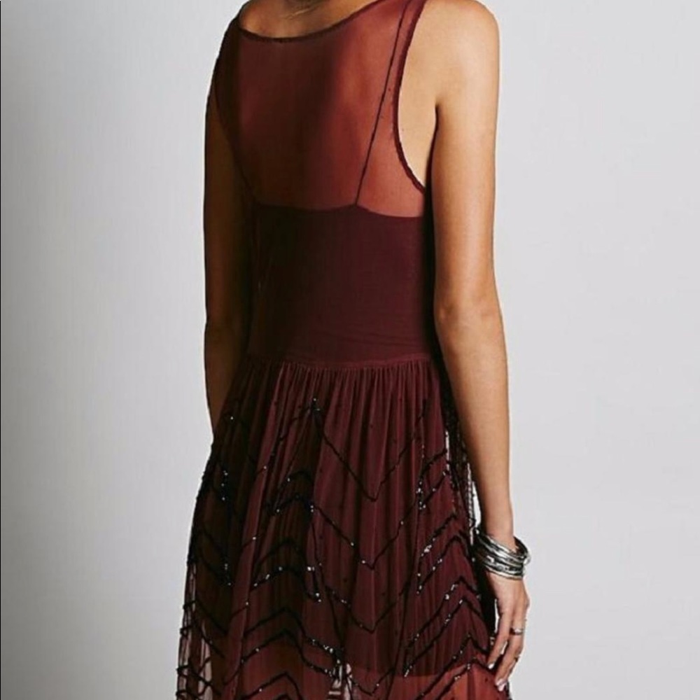 Free People Embellished Slip Dress - Picture 3 of 6
